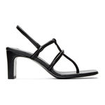 Dorateymur Black Thong Sandals