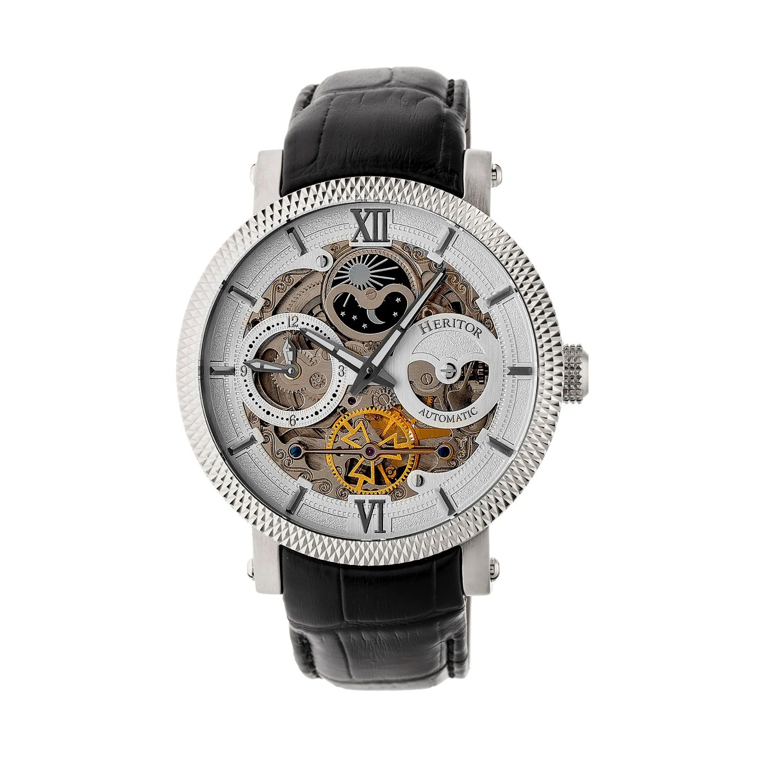Heritor gregory moonphase automatic watch online