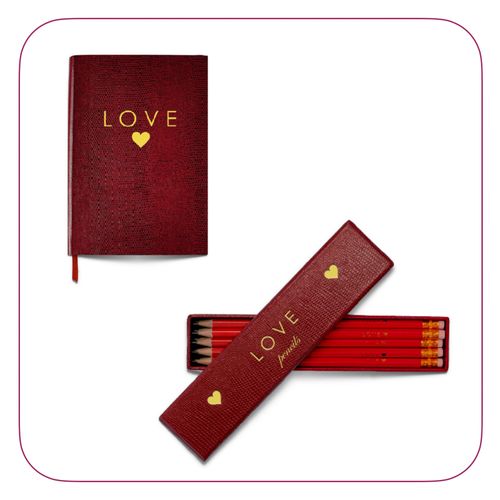 Red Love Pocket Journal With...