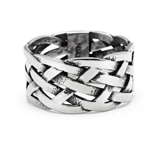 Silver Men's Stainless Steel...