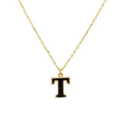 Women's Gold / Black Initial...