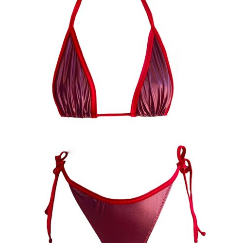 Women's Alisha Red Bikini...