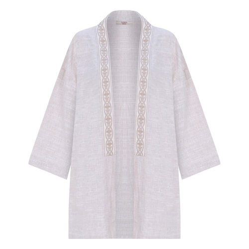 Men's White Mena Oversize...