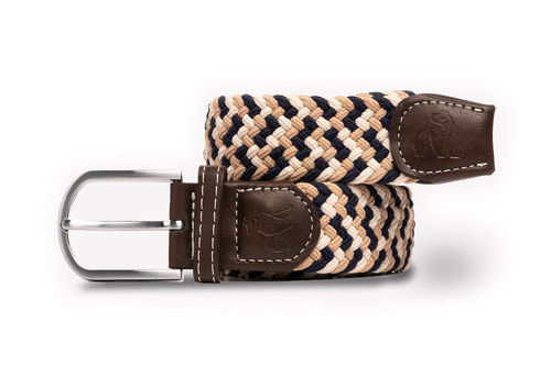 Men's Woven Belt - Navy &...