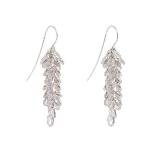 Women's Silver Midi Crystal...