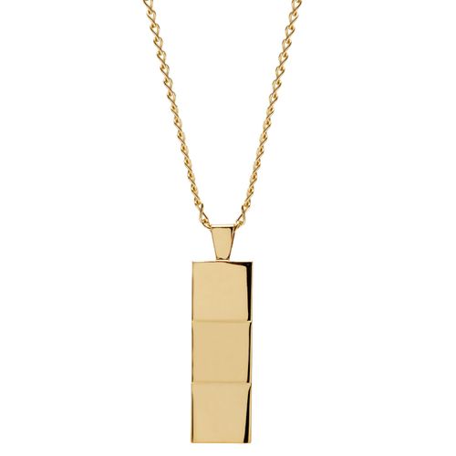 Men's Layers Necklace In Gold...