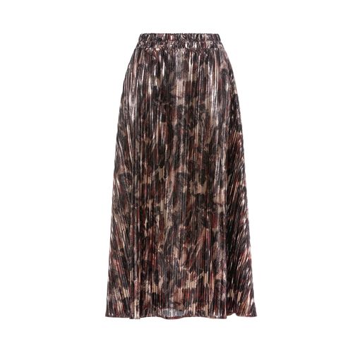 Women's Shimmery Printed Midi...