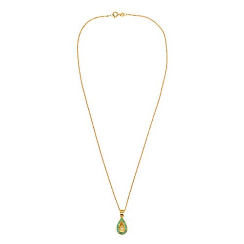 Women's Turquoise Drop Gold...