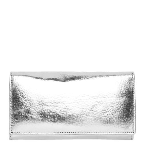 Women's Silver Leather Multi...