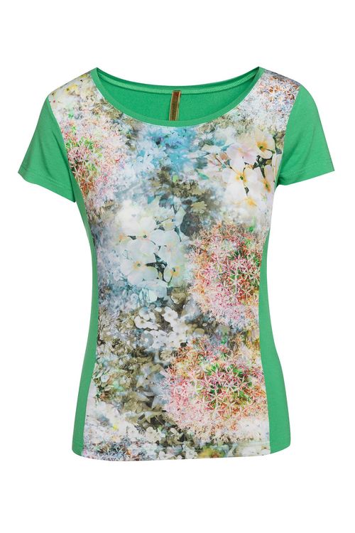 Women's Green Short Sleeve...