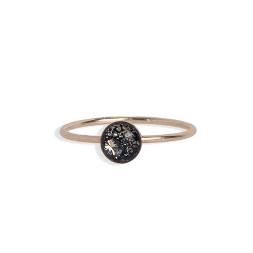 Women's Gold Tiny Galaxy Ring...