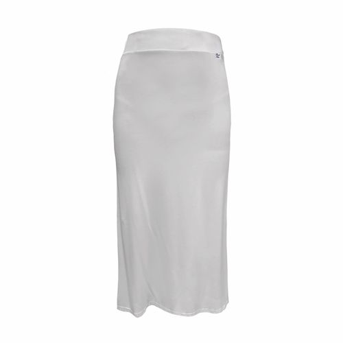 Women's White Petal Midi...