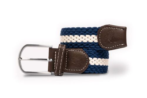 Men's Blue / White Woven Belt...