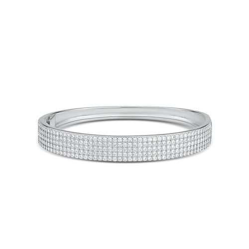 Women's Five Row Pave Bangle...