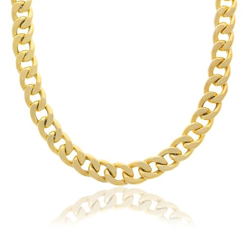 Women's Gold Cuban Necklace...