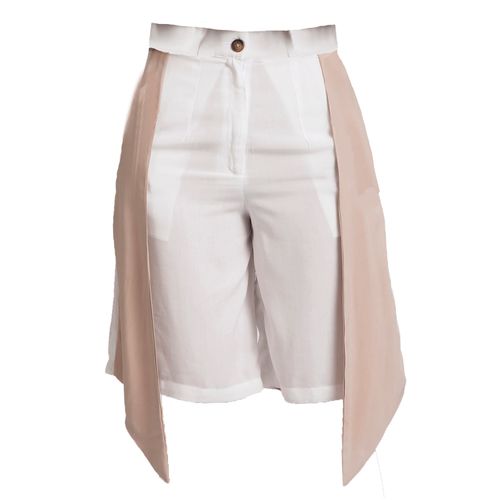 Flowy Pareo Shorts White...