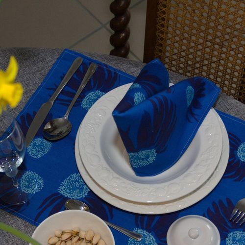 Napkin Cone Flower - Blue -...