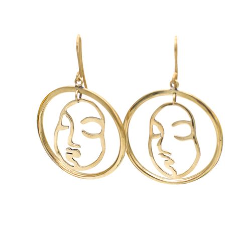 Women's Open Face Earrings...