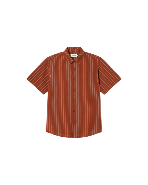 Men's Brown Striped Tom Shirt...