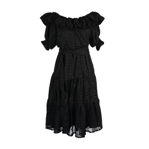 Women's Black Lace Veranda...