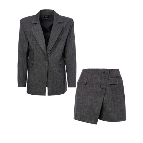 Women's Grey Suit With...