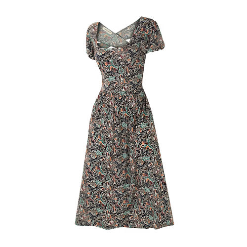 Bruna Floral Print Midi Shirt Dress, UNDRESS