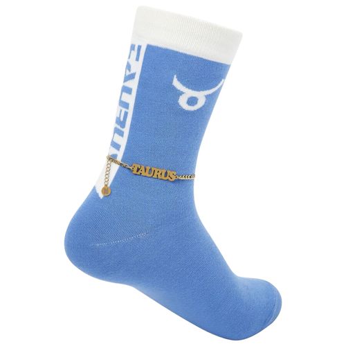 Women's Blue Taurus Sock And...