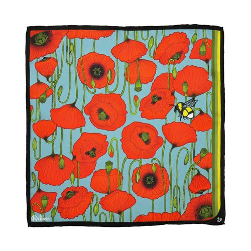 Women's Silk Scarf - Mini...