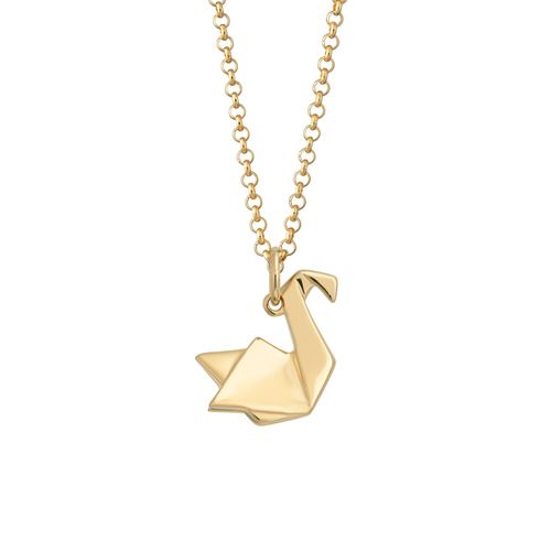 Women's Gold Plated Origami...