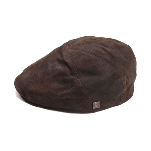 Alex Brown Suede Leather Cap...