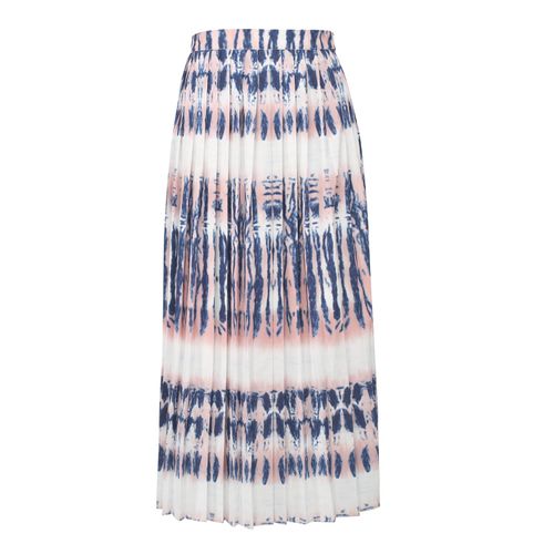 Women's Long Pleated Skirt...