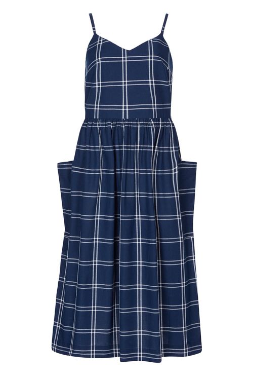 Women's Blue Bree Navy Plaid...