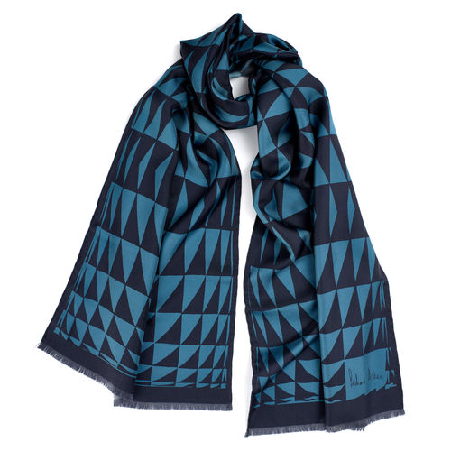 Women's Blue Prism Long Silk...