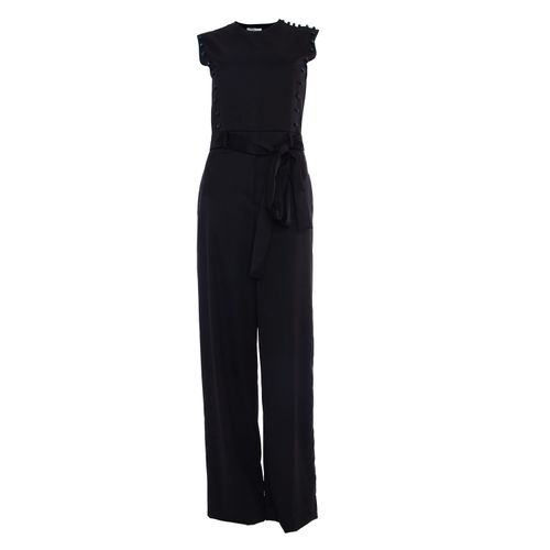 Women's Black Wool Jumpsuit...