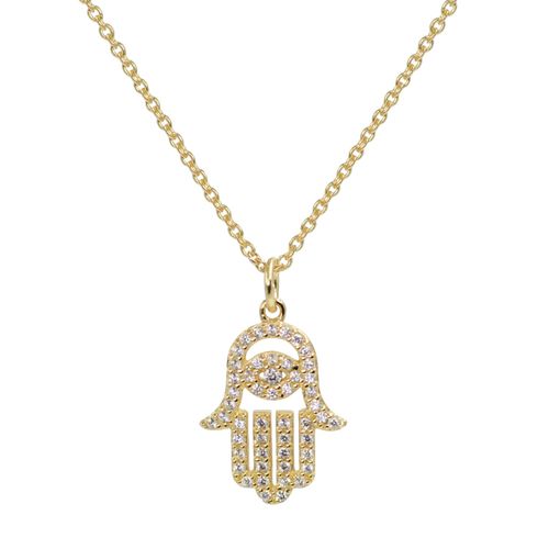 Women's Hamsa Crystal...