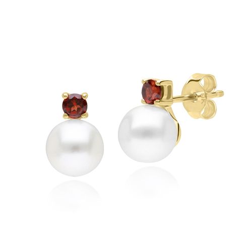 Women's Red Modern Pearl &...