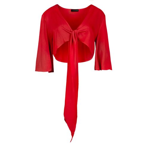 Women's Red Bolero Top Large...