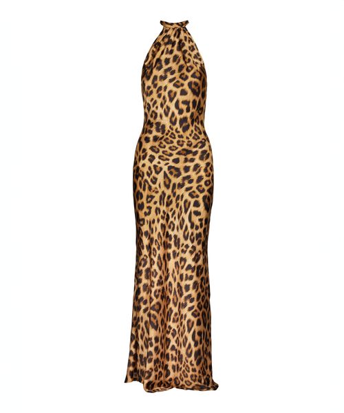 Women's Brown Animal Print...