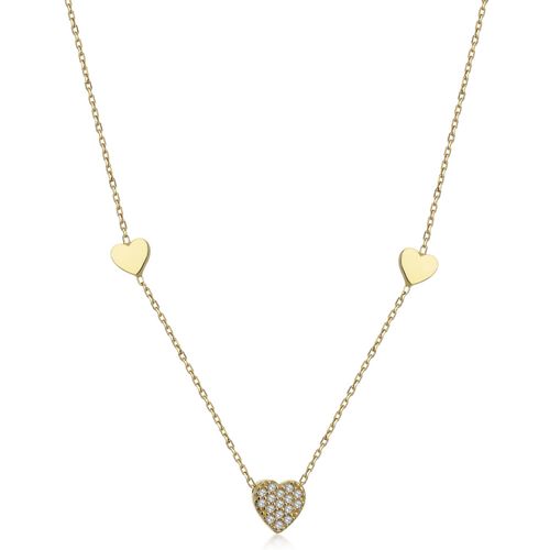 Women's Three Heart Necklace...