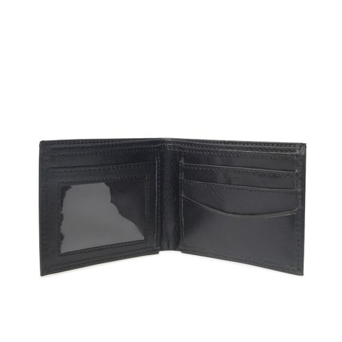 Men's Classic Black Leather...