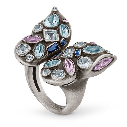 Women's Butterfly Ring With...