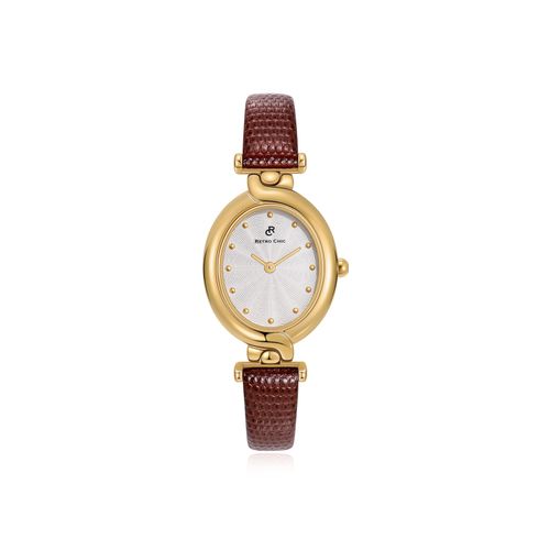 Women's Brown Ellipse Watch...