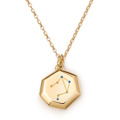 Women's Gold Libra Necklace...