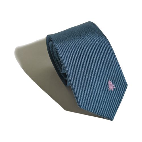 Men's Blush Pine Silk Tie -...