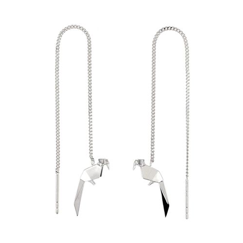 Women's Parrot Silver Chain...