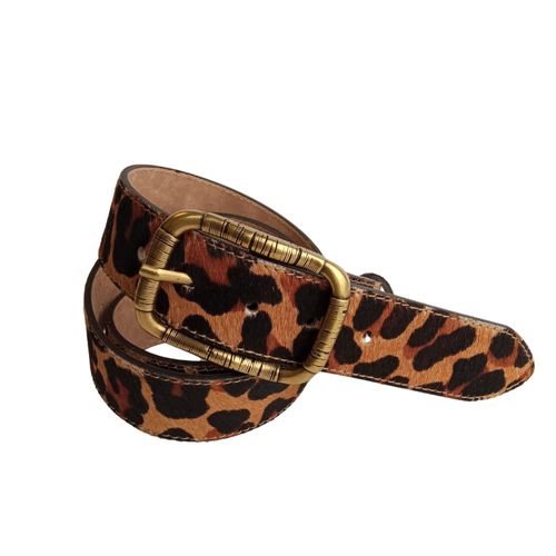 Animal Print Belt - Leopard...