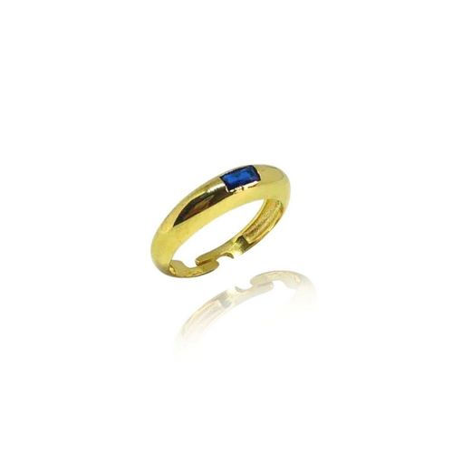 Women's Navy Blue Gem Ring...