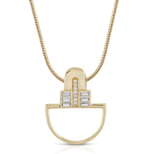 Women's Century Arc Pendant -...