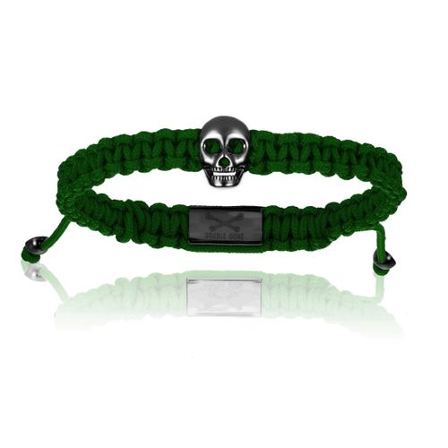 Men's Black Pvd Skull With...