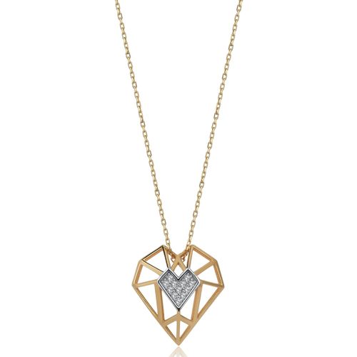 Women's Gold / White Heart...